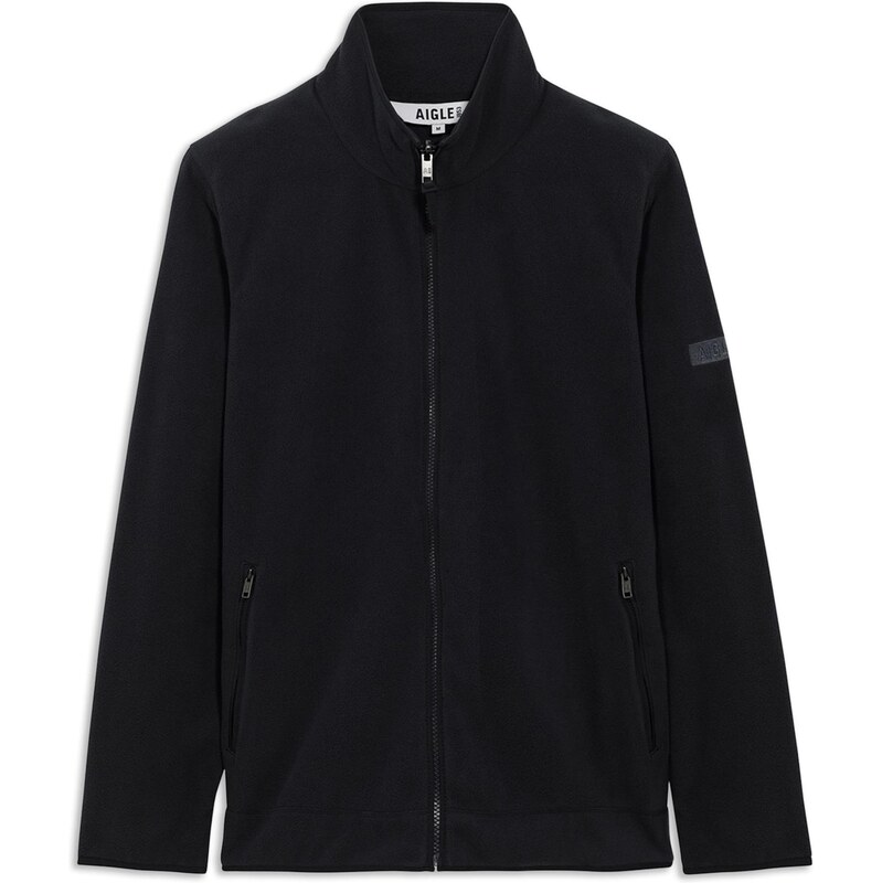 AIGLE Fleecová mikina T-KIT černá 110437513