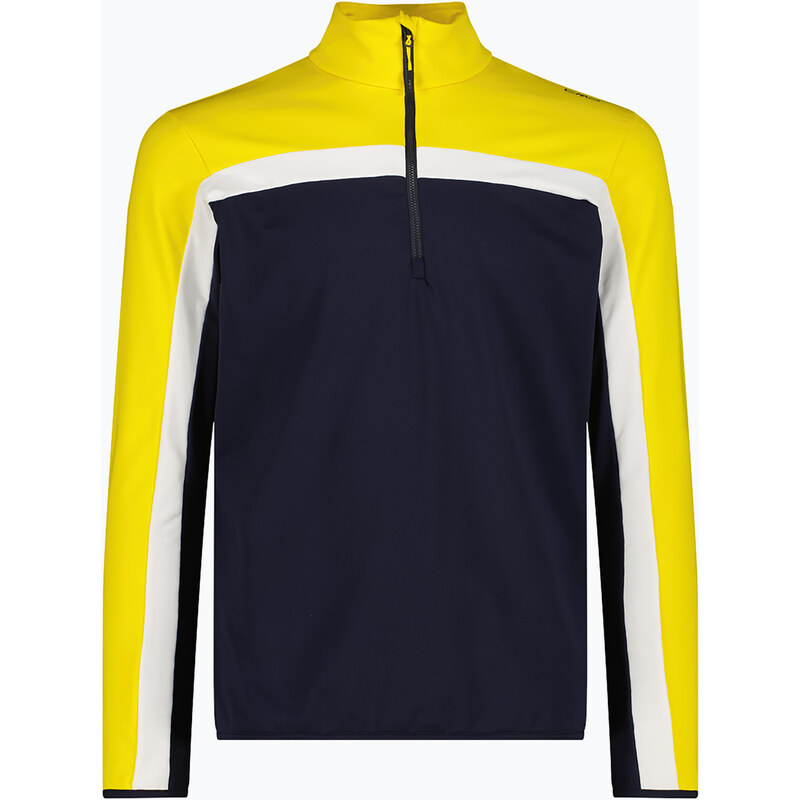 Pánská mikina CMP 35L0507 Sweat black/blue/winter sun