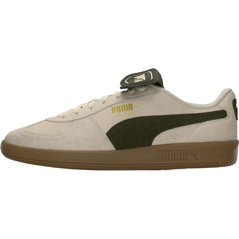PUMA Tenisky Palermo olivová / barva bílé vlny
