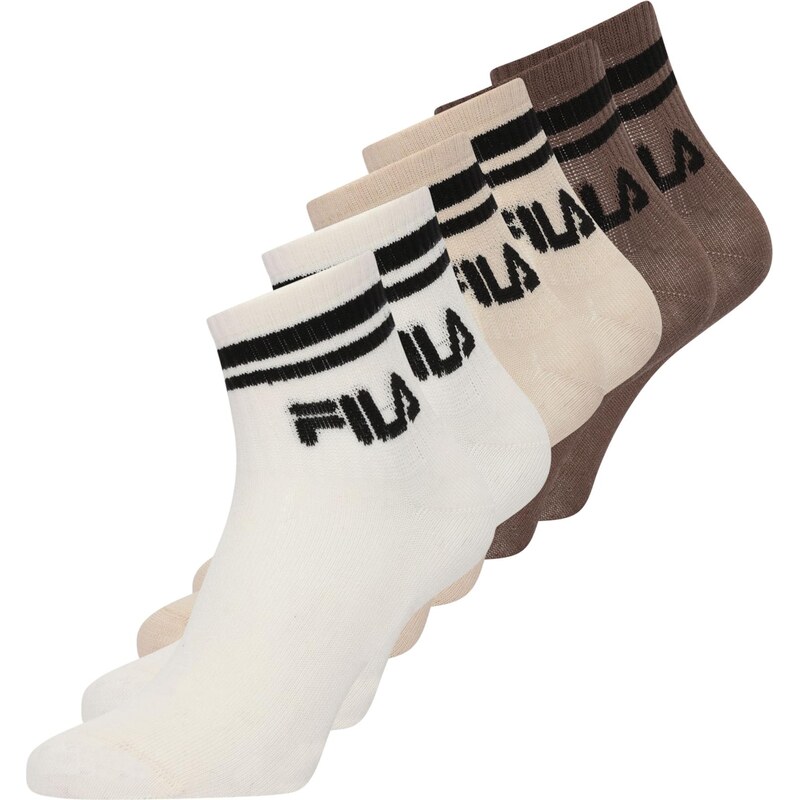 FILA Ponožky Air režná / kaštanově hnědá / světle hnědá / černá 110438140