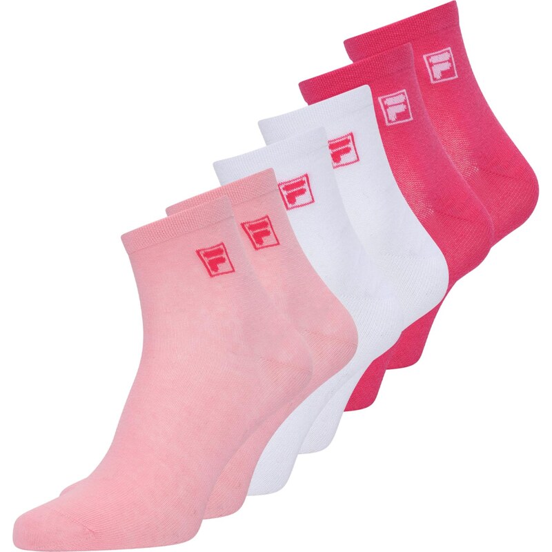 FILA Ponožky pink / růžová / červená / bílá