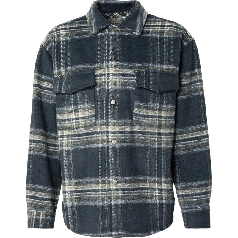 JACK & JONES Košile JWHVESTERBRO olivová / jedle / bílá