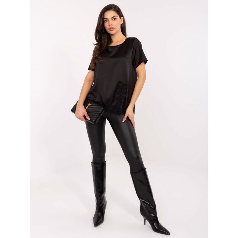 Italy Moda Blouse-MI-BZ-3297.28-black