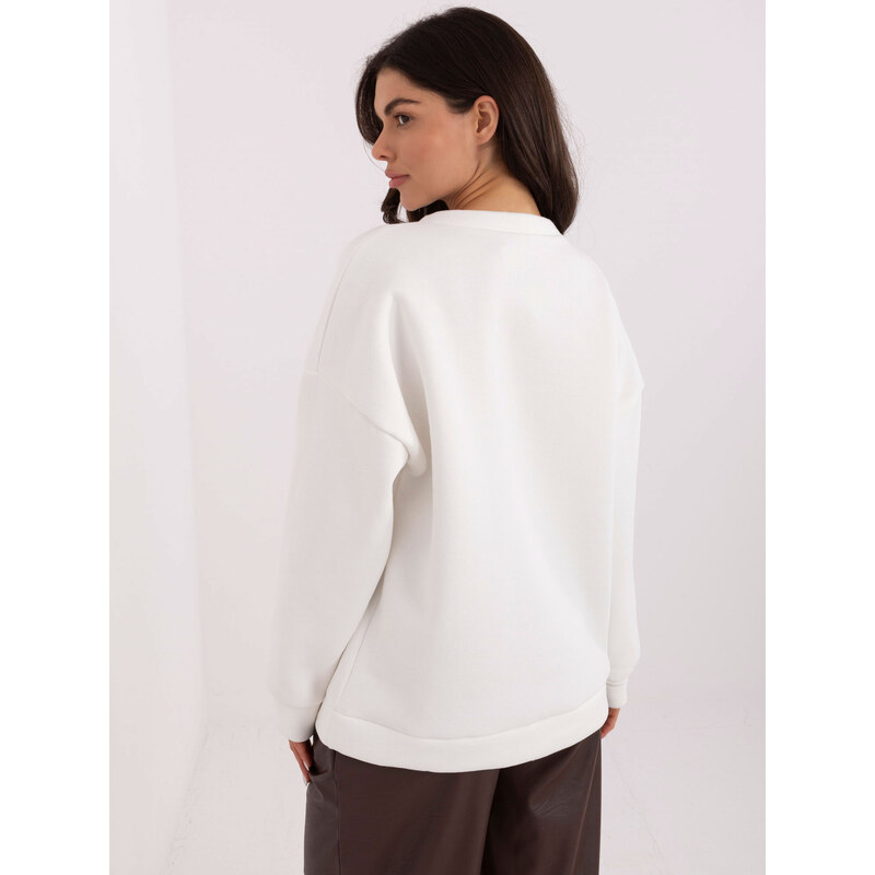 Italy Moda Blouse-MI-BL-4216.15-ecru
