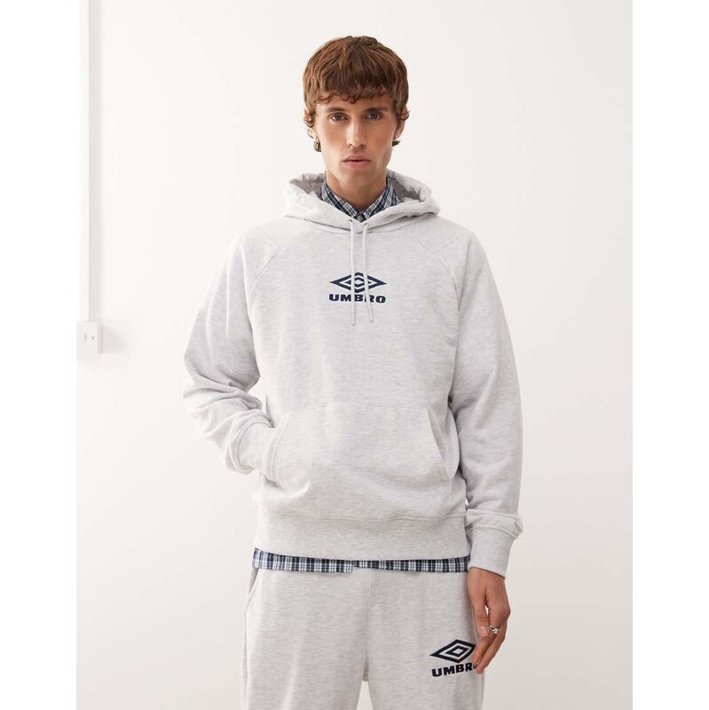 Umbro iconic hoodie in grey