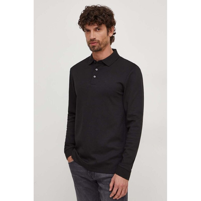 BOSS svetrové polo pánské bavlněné Pado 30