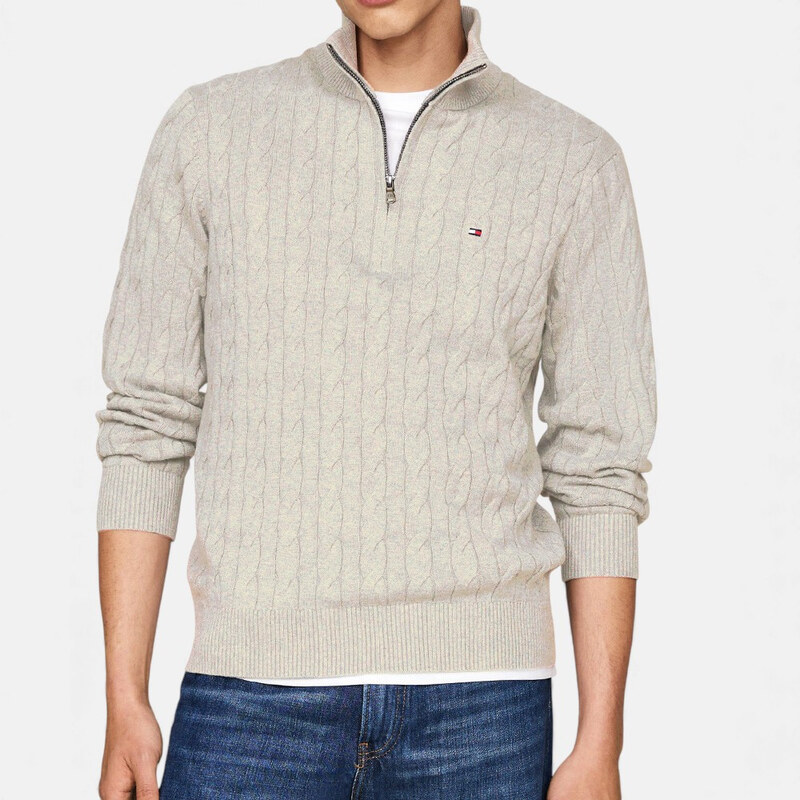 Úpletový svetr Tommy Hilfiger se zipem M56530