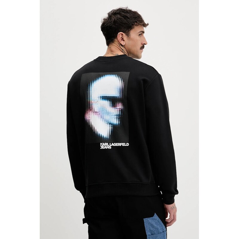 Karl Lagerfeld Jeans Bavlněná mikina Karl Lagerfeld Jeans