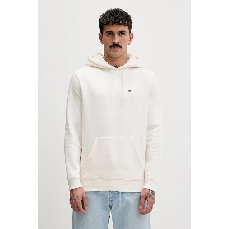 Tommy Jeans mikina s kapucí pánská s bavlnou