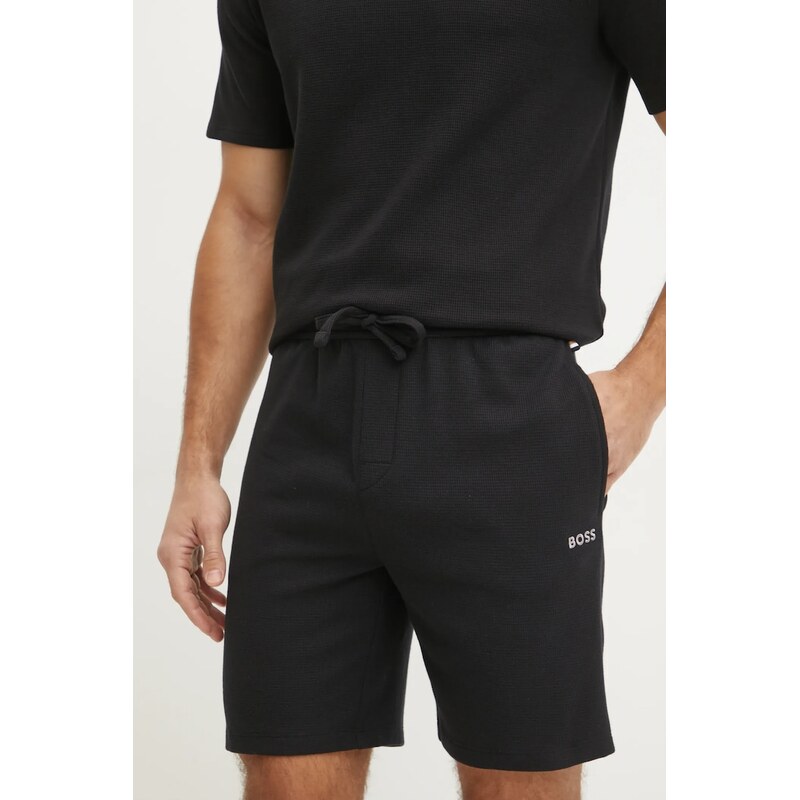 BOSS loungewear šortky pánské s bavlnou Waffle Shorts