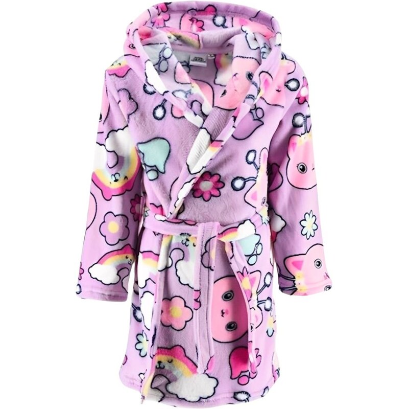 Ostatní GABBYS DOLLHOUSE fleece župan s kapucí fialový HY20127.PURPLE 110463340