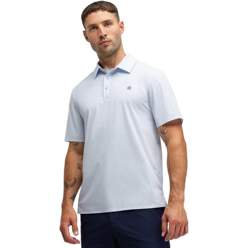 SIROKO Pánská technická ová polokošile Birkdale Blue 110465149