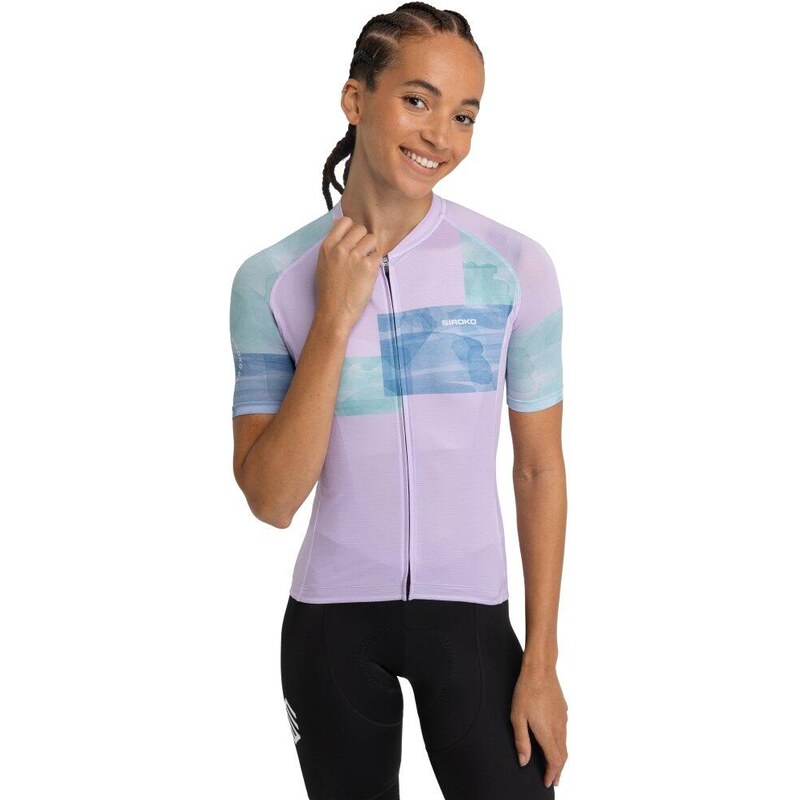 SIROKO Dámský ultralehký cyklistický dres M3 Radiant 110465244