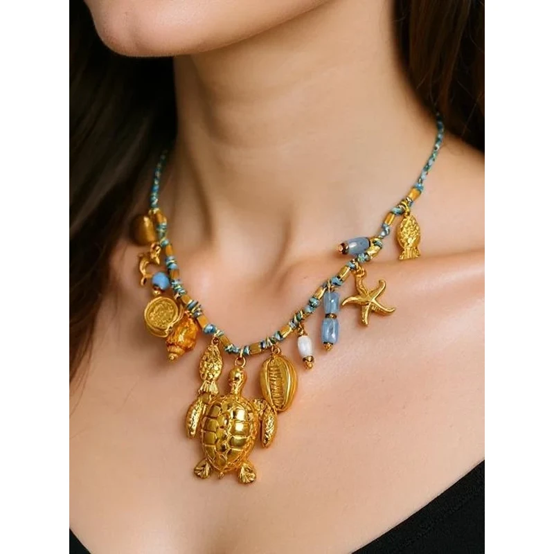 Náhrdelník Resti Athena Charm Sea 110467177