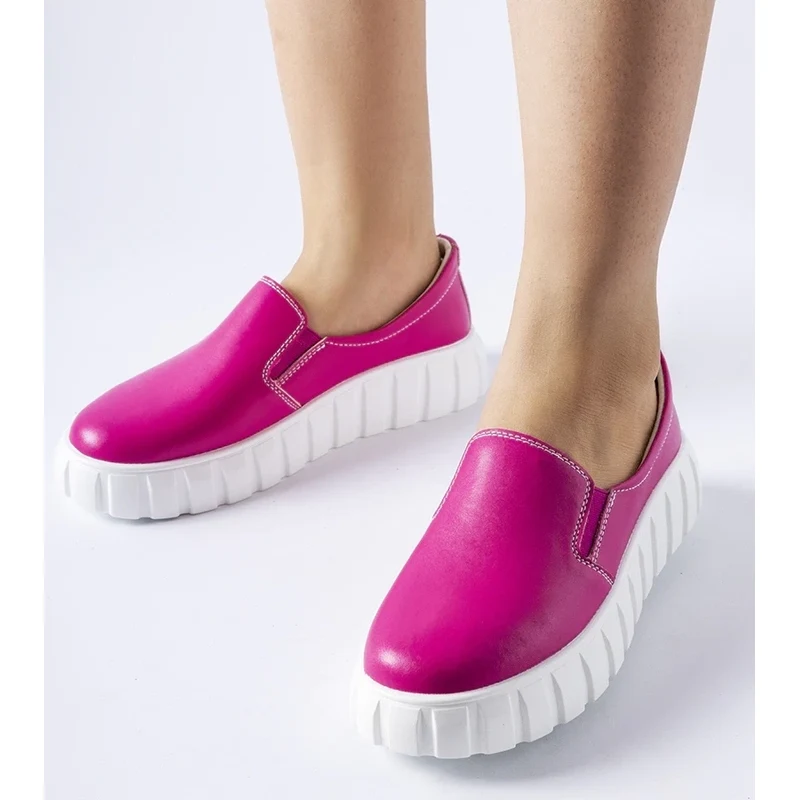 Růžové slip-on boty Gemre Igreja 110468077
