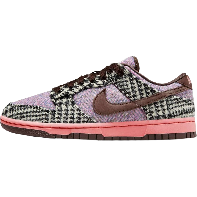 Nike Harris Tweed x Wmns Dunk Low Purple Pink