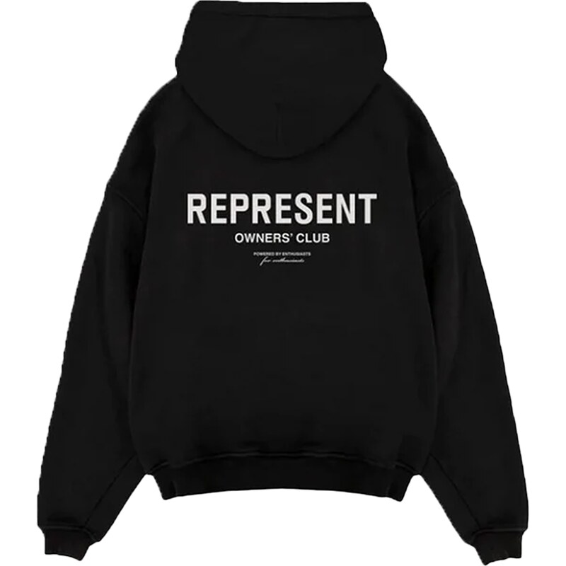 Represent Owners Club Hoodie Black