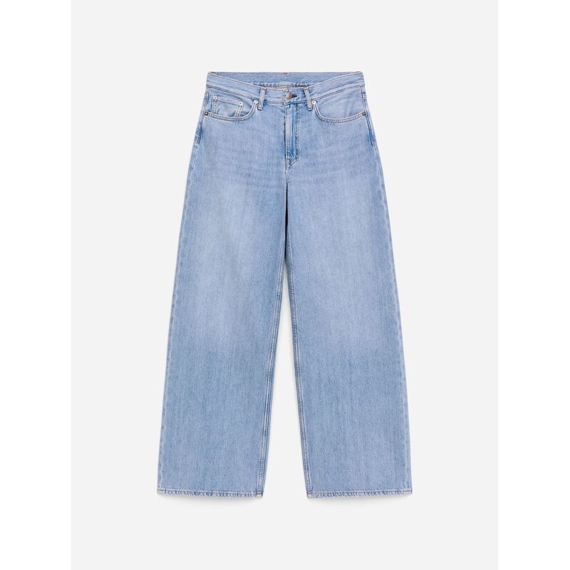 H&M - CLOUD volné široké džíny - modrá 109474611