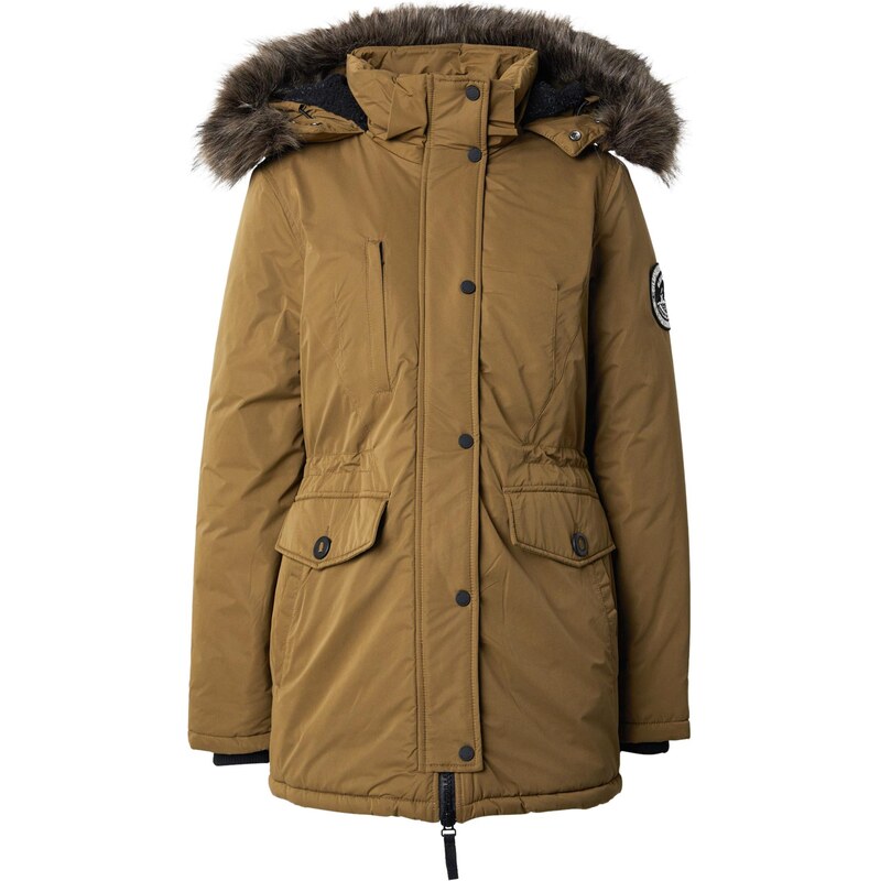 Superdry & Co Zimní parka ASHLEY EVEREST khaki / černá / bílá 110472833