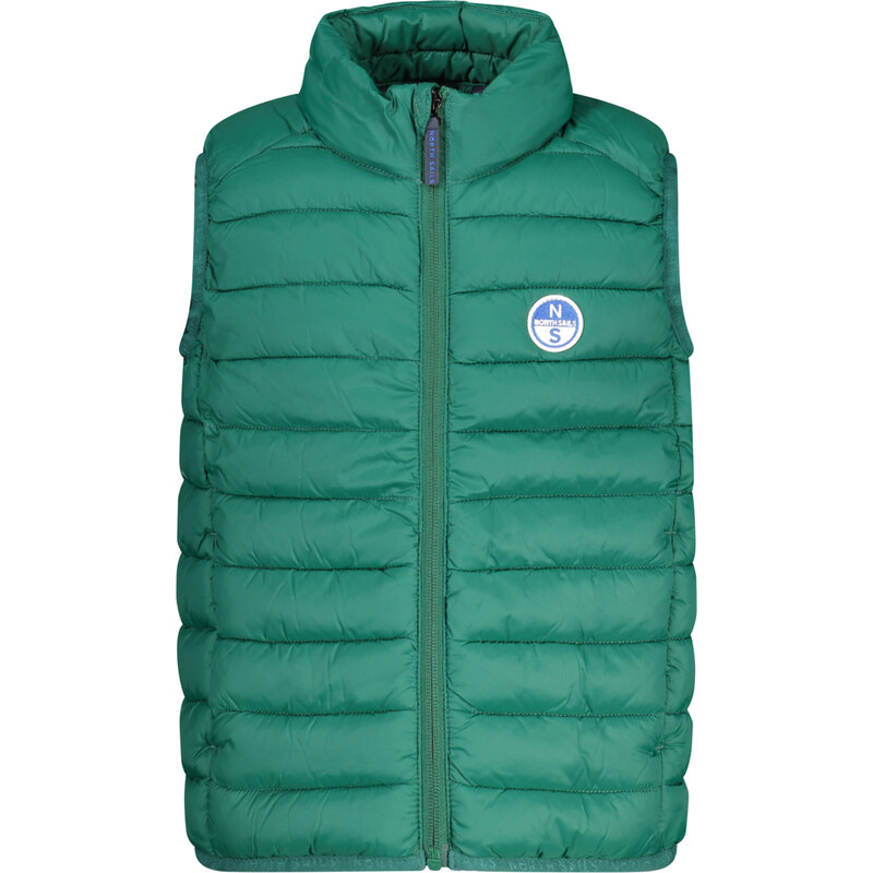 NORTH SAILS CHILDRENS GREEN SLEEVELESS JACKET