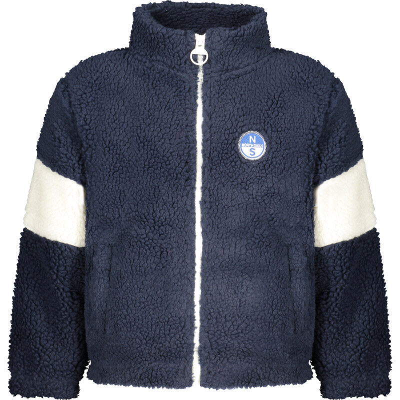 NORTH SAILS CHILDRENS BLUE ZIP-UP SWEATSHIRT
