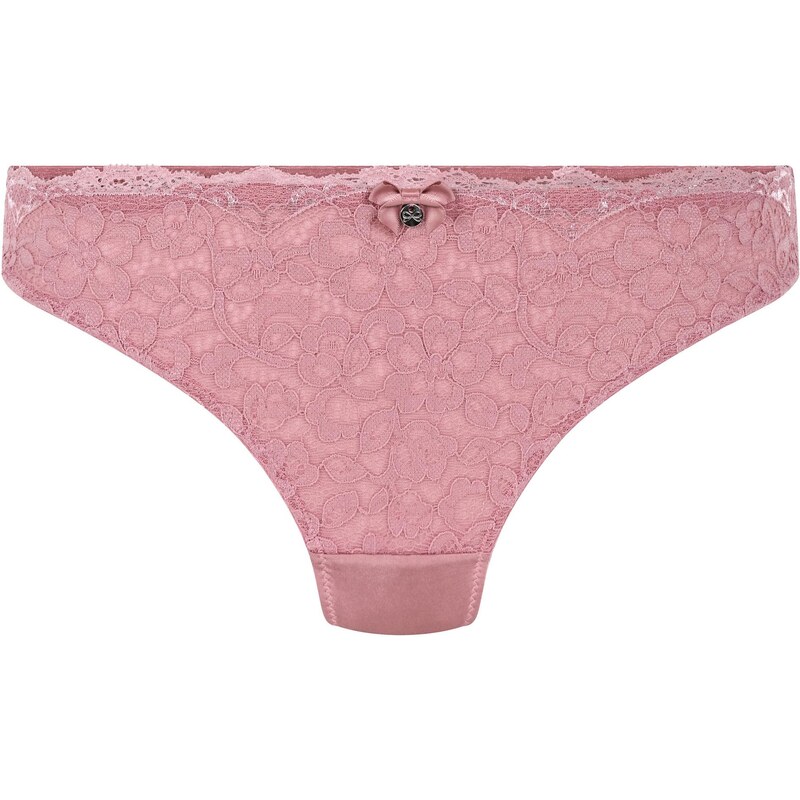 Hunkemöller Tanga Marine růžová