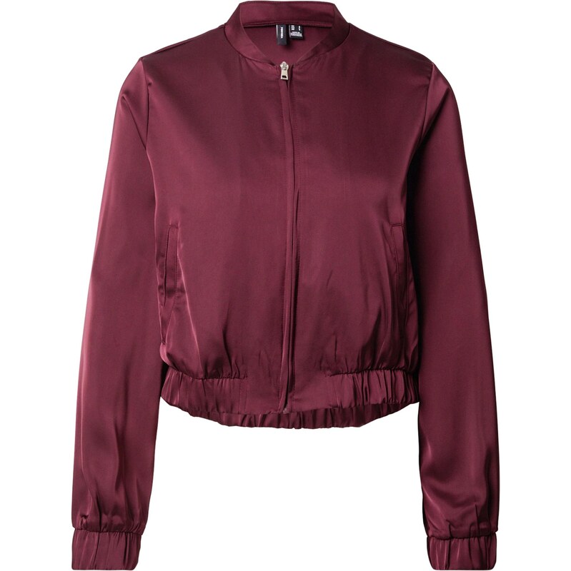 VERO MODA Přechodná bunda 'VMELENA' vínově červená
