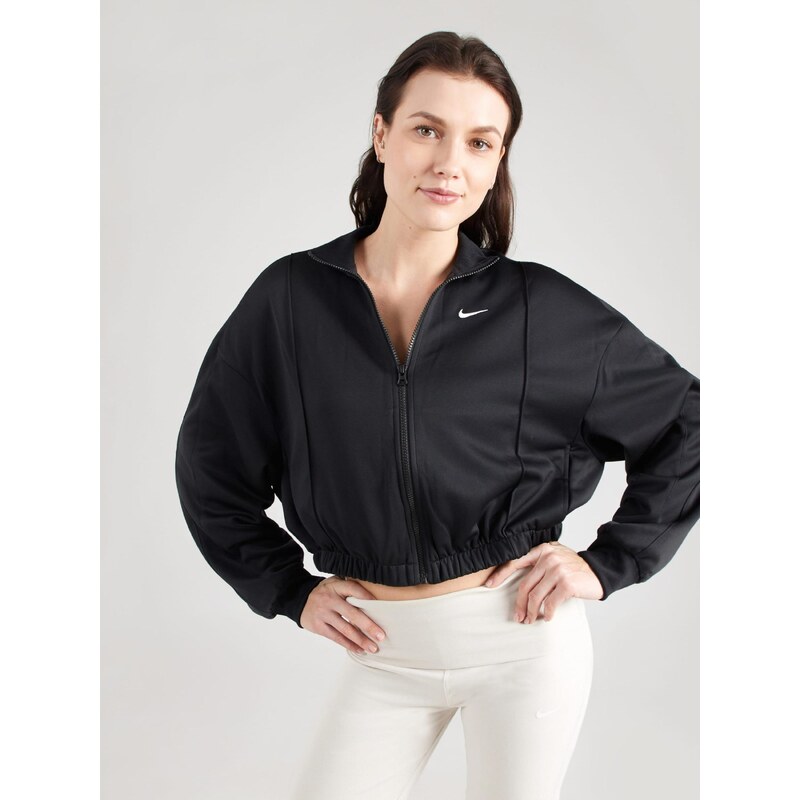 Nike Sportswear Mikina černá / bílá