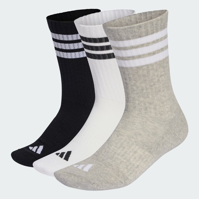 Adidas Ponožky 3-Stripes Cushioned– 3páry