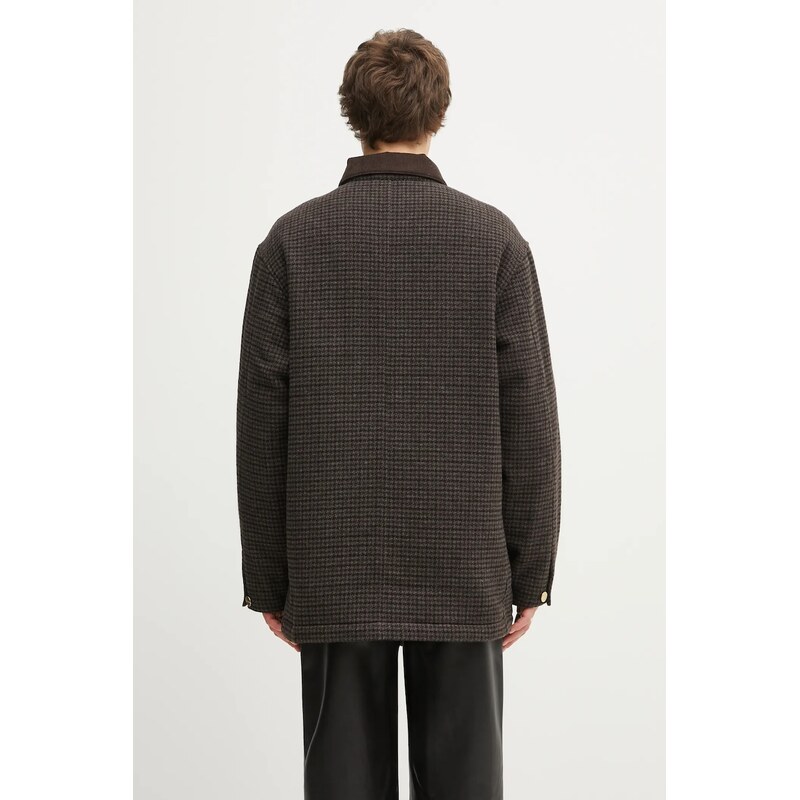 Bunda s příměsí vlny Carhartt WIP Lowis Chore Coat
