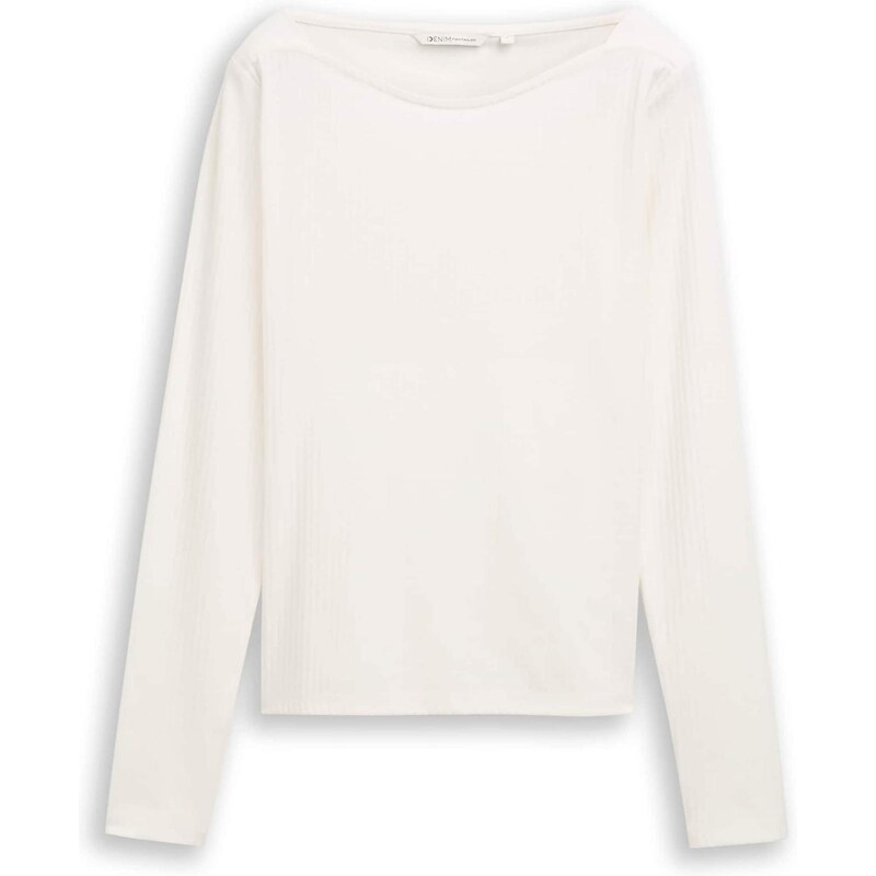TOM TAILOR DENIM Tričko offwhite 110505441