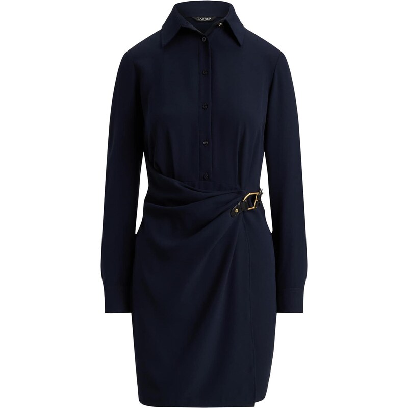 Lauren Ralph Lauren Košilové šaty námořnická modř