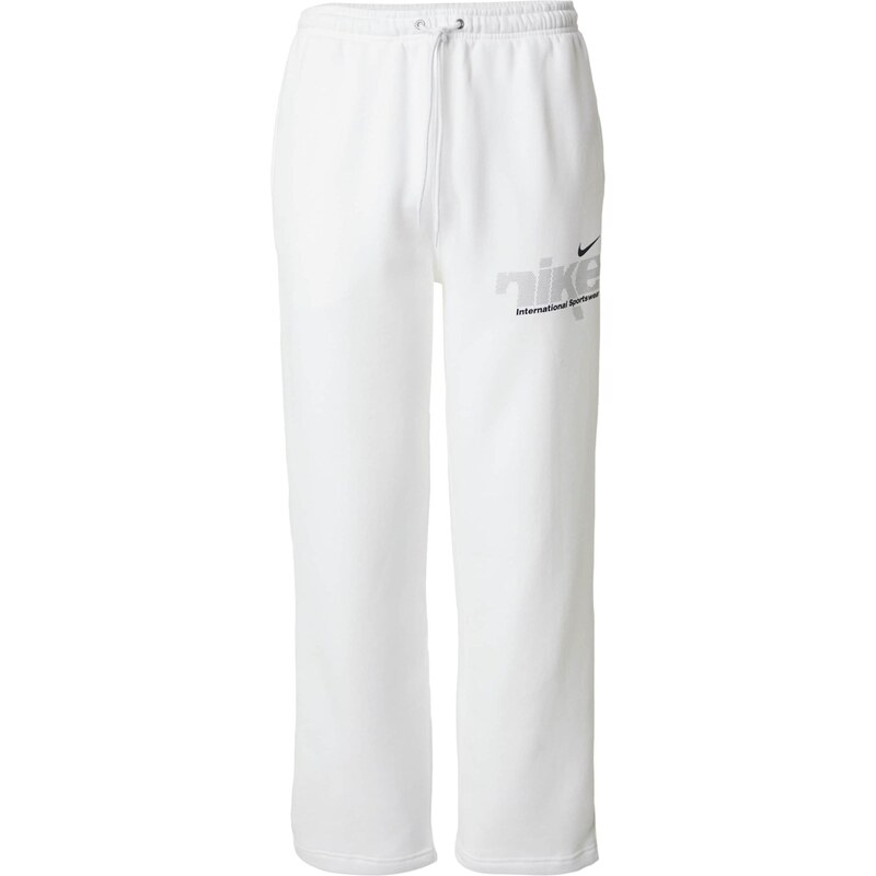Nike Sportswear Kalhoty CLUB šedá / černá / bílá