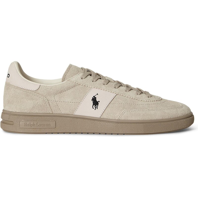 Polo Ralph Lauren Tenisky BEDFORD krémová / starobéžová / černá