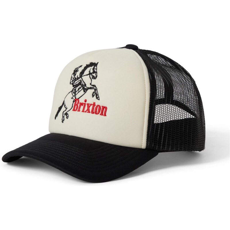 Brixton Kšiltovka RANCHING CLUB světle béžová / červená / černá