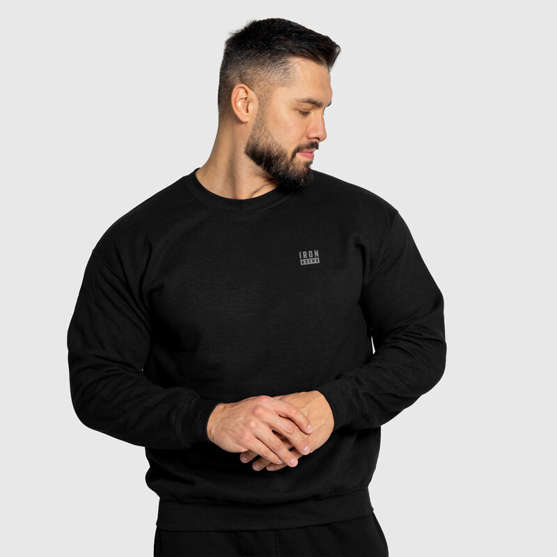 Pánská mikina Iron Aesthetics Blackout, černá
