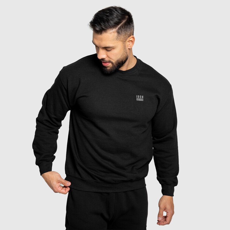 Pánská mikina Iron Aesthetics Blackout, černá