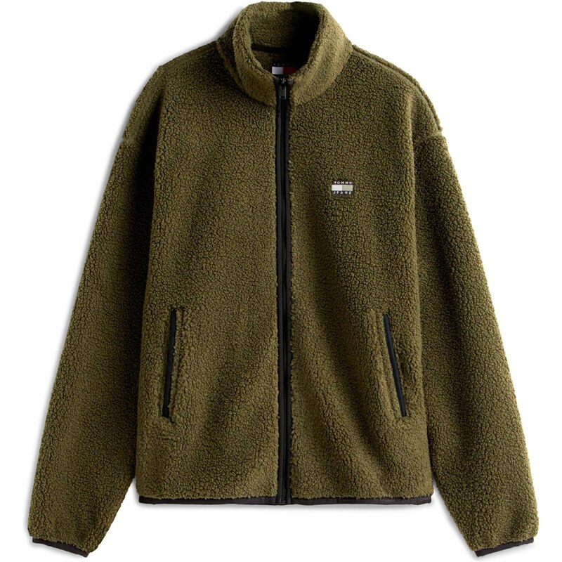 Tommy Jeans Přechodná bunda olivová