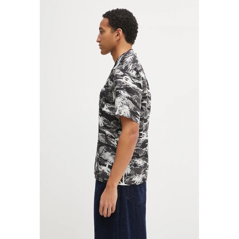 Košile A Bathing Ape Palm Tree Camo Open Collar