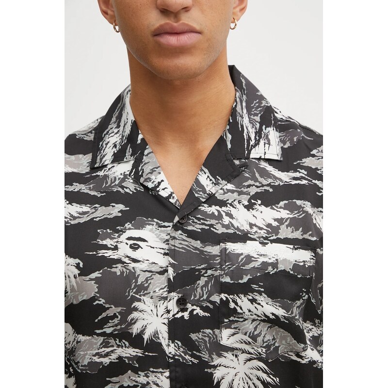 Košile A Bathing Ape Palm Tree Camo Open Collar