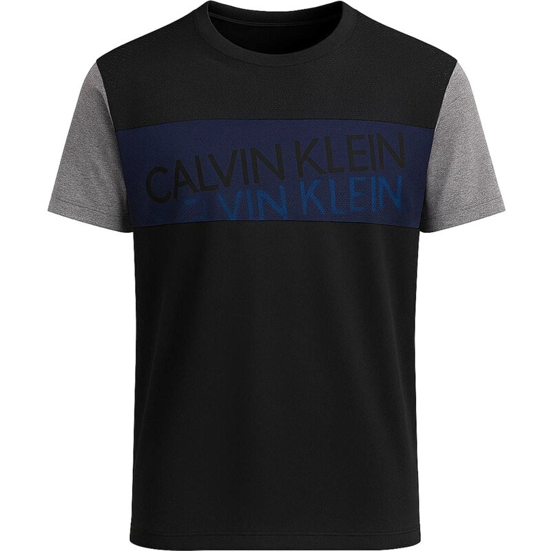 Calvin Klein pánské tričko Wave Iconic černé VELIKOST XL