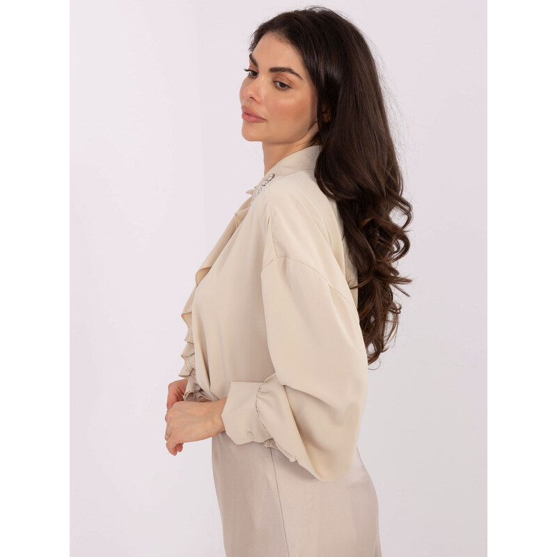 Factory Price Blouse-IT-BZ-28995.25-beige