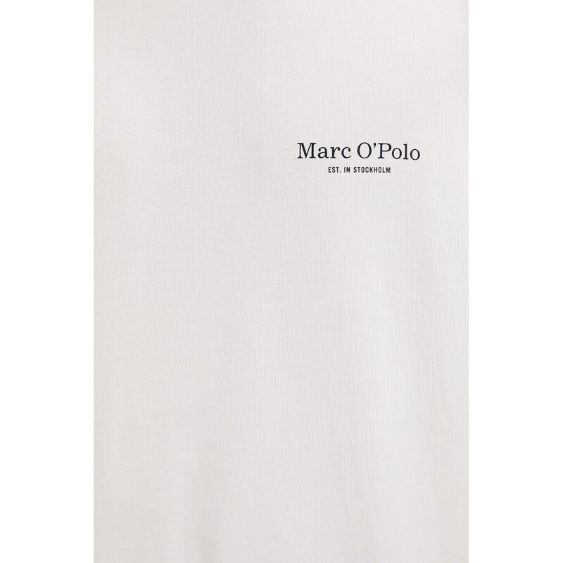 Bavlněné tričko s dlouhým rukávem Marc O'Polo