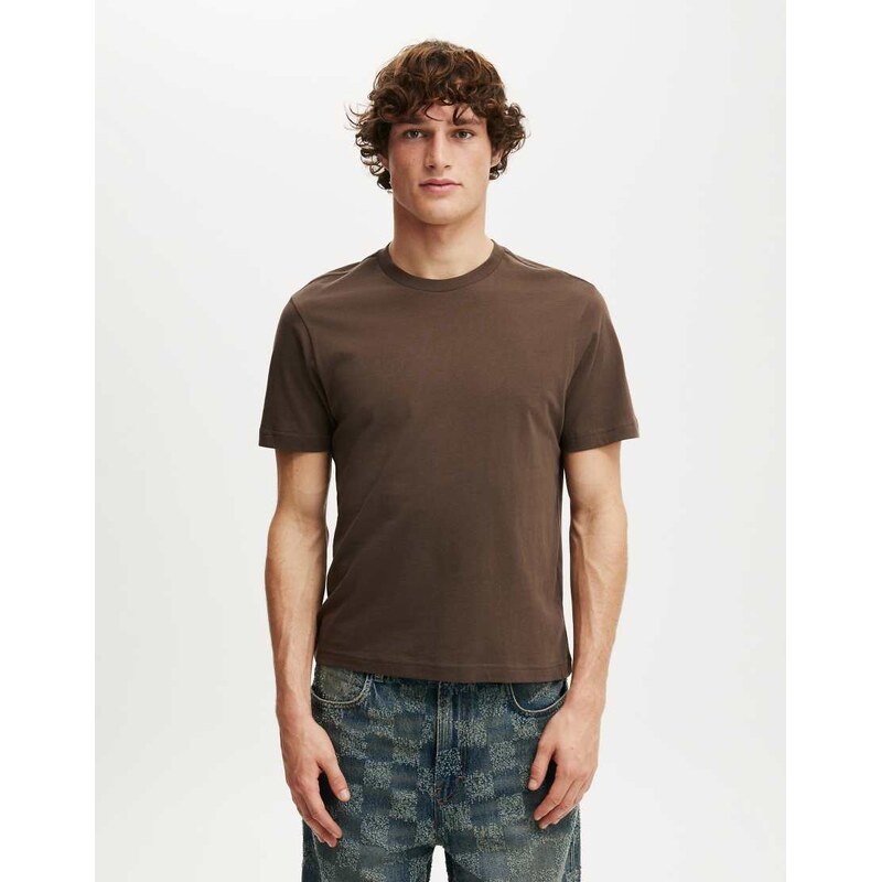 Cotton On Classic fit t-shirt in ashen brown