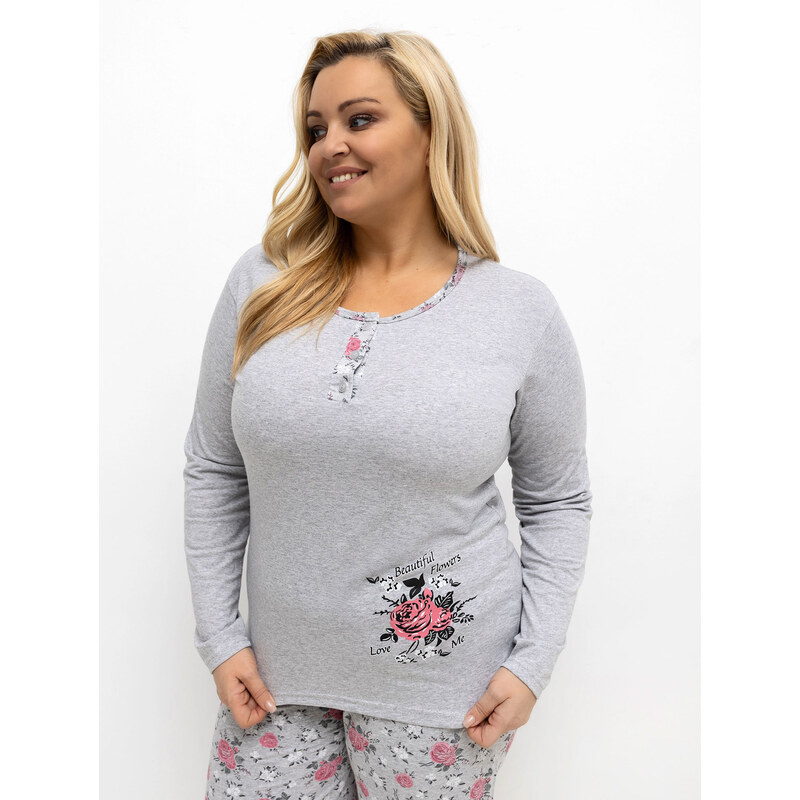 Forever Pink Pyjamas-DU-PI-FP-503.47-grey