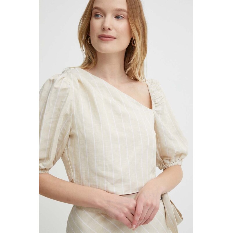 Pepe Jeans Lněná halenka Pepe Jeans MATI