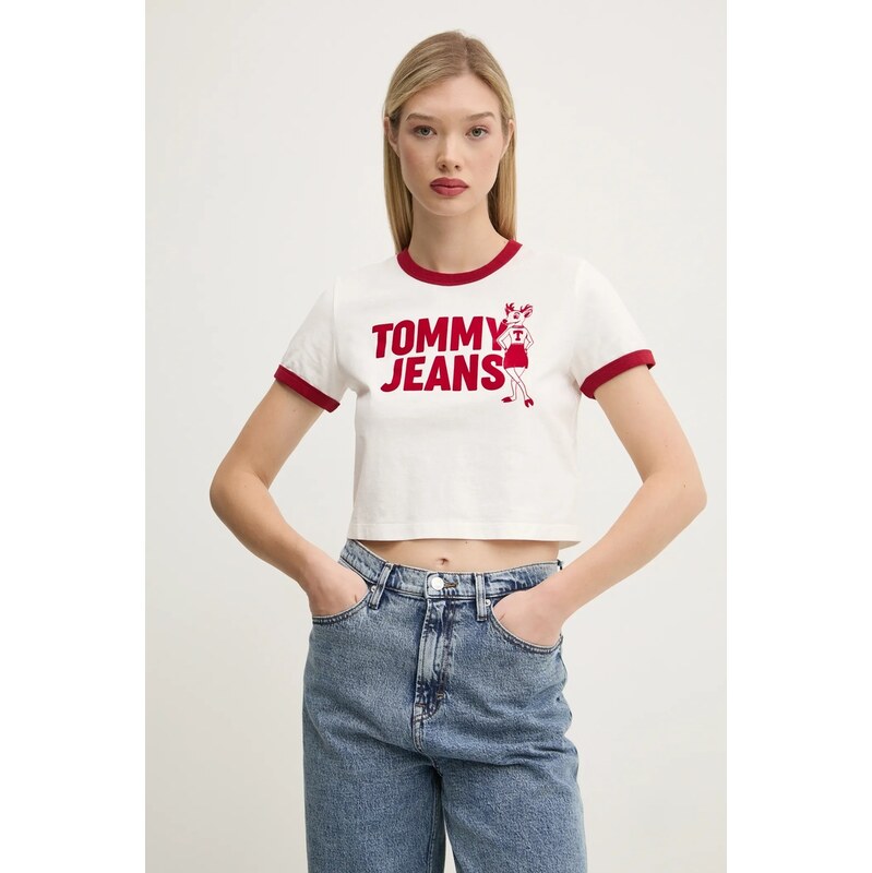 Tommy Jeans Bavlněné tričko