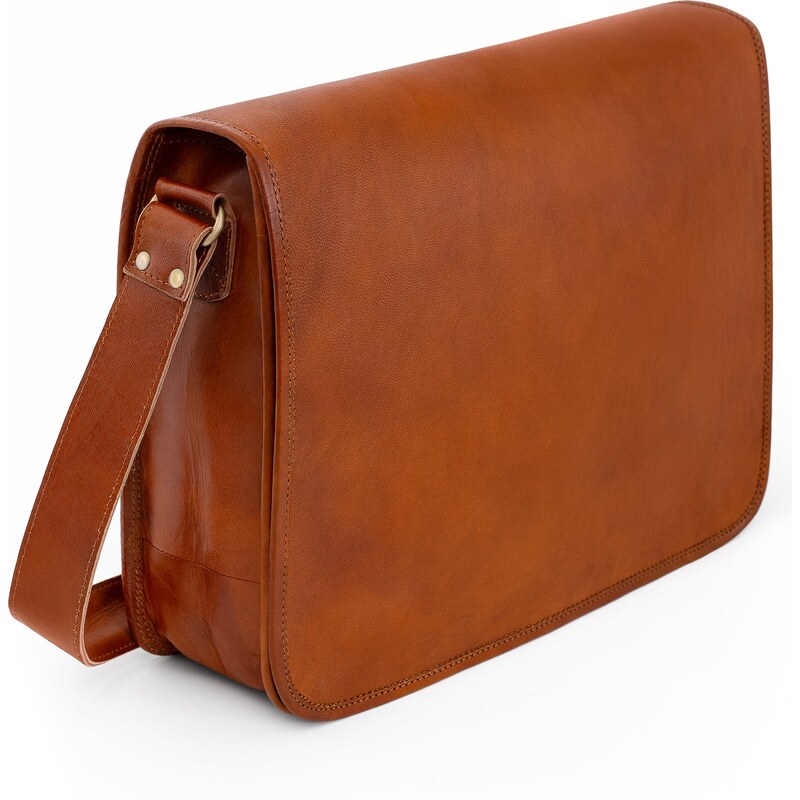 Glara Kožená crossbody taška velká - Echoes of Silence