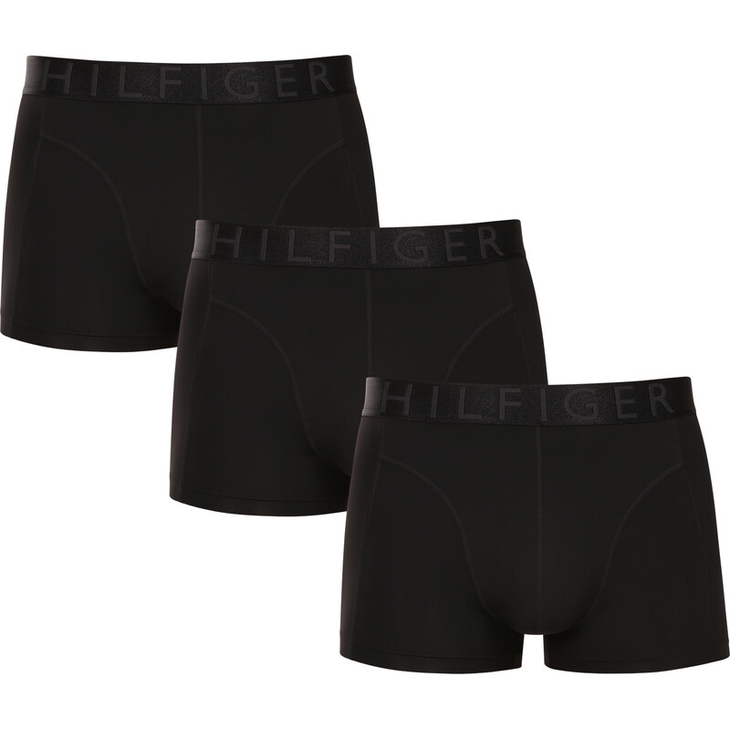 3PACK pánské boxerky Tommy Hilfiger černé (UM0UM03693 0XK)