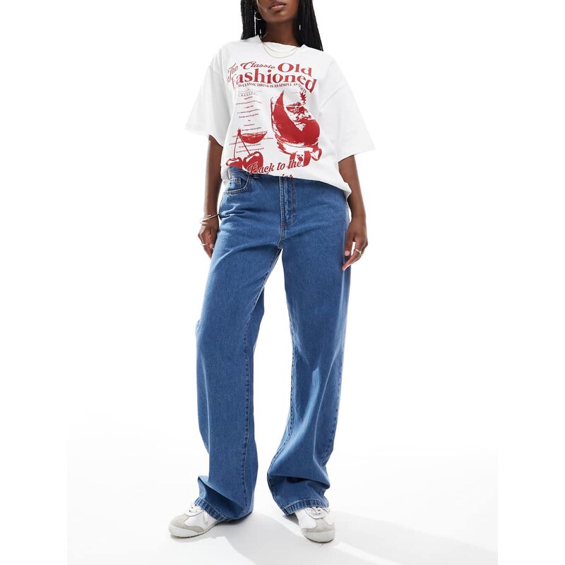 Cotton On straight leg jean in celeste blue